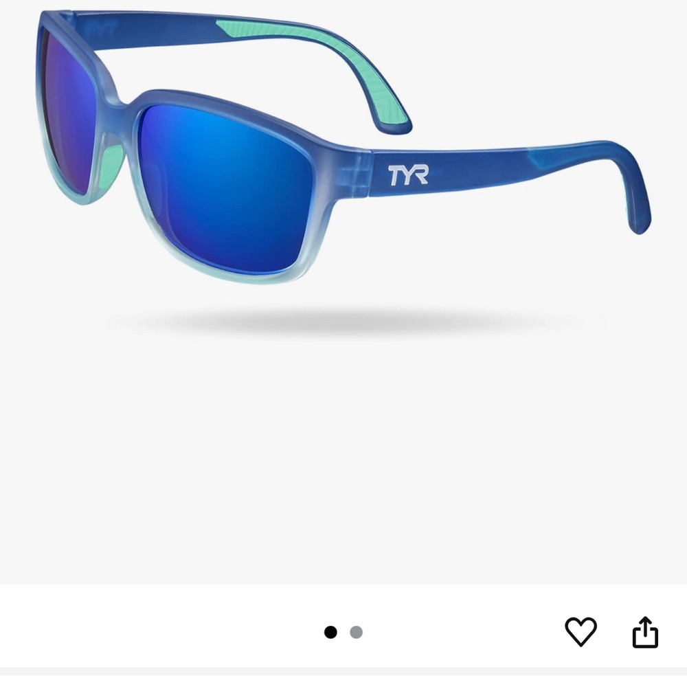 TYR Dual-Tone Blue Sunglasses
